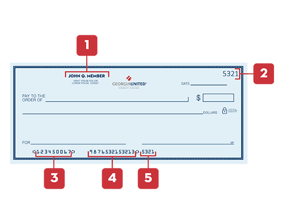 image of a check
